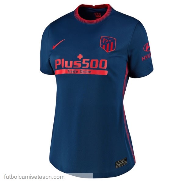 Camiseta Atletico Madrid 2ª Mujer 2020/21 Azul